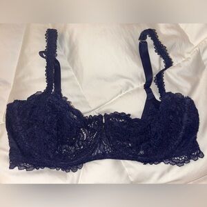 Savage X Fenty Navy Bra 36E (DD)